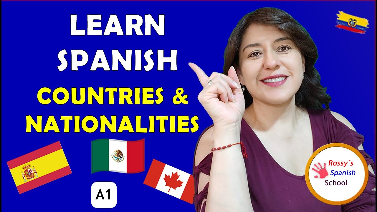 Learn Spanish Countries & Nationalities 🌎  Fun & Easy for Beginners!