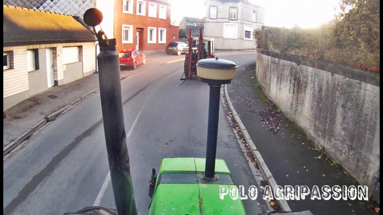 [GoPro]🚜 Deutz DX 120 avec Plateau à paille SOUND