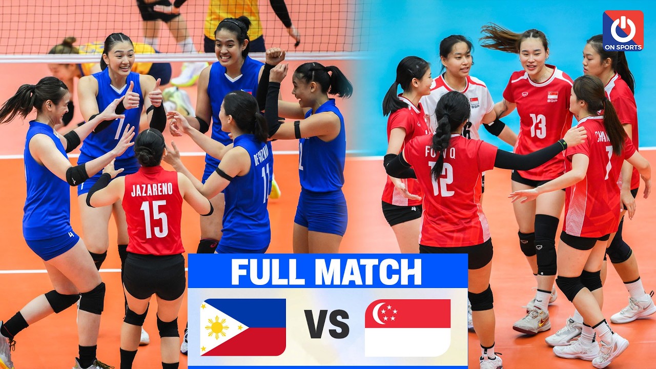 FULL HD | PHILIPPINES vs. SINGAPORE | Đẳng cấp vượt trội, Solomon chói sáng