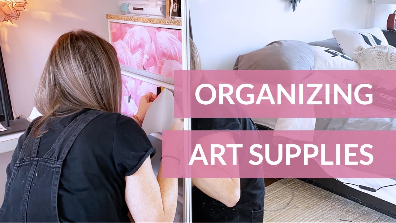 Art Closet Organization!