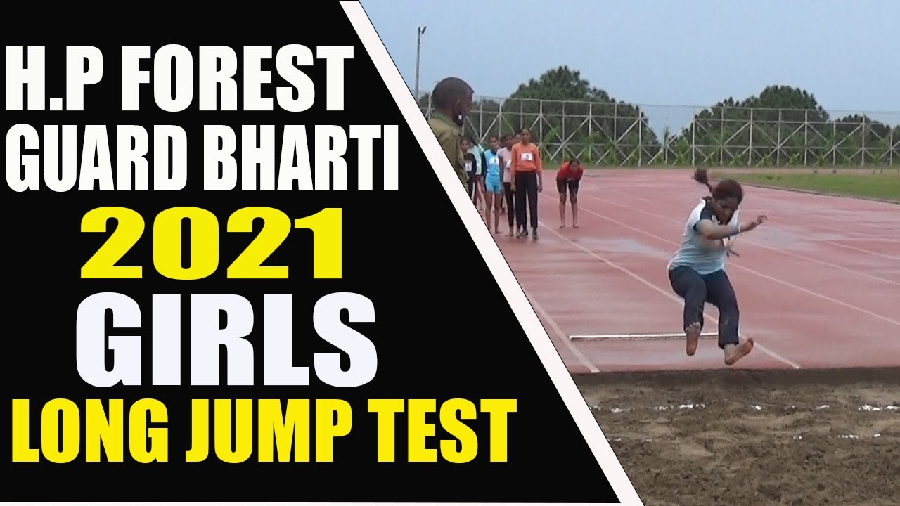 HP Forest Guard Bharti 2021 | Girls Long/broad jump- 3 Meter or 9.84 Feet | Three Chances