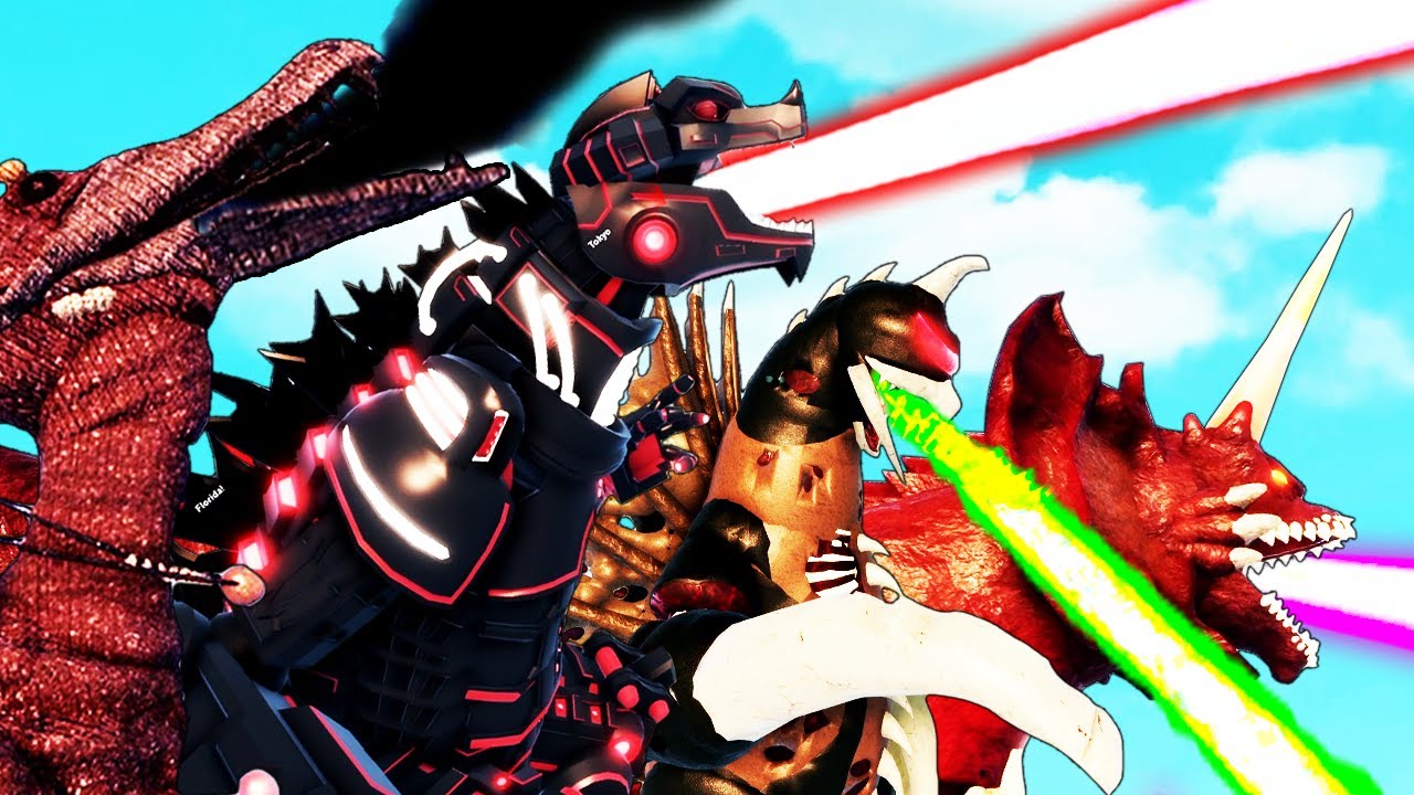 ROBLOX GODZILLA ALL NEW ATOMIC BREATHS