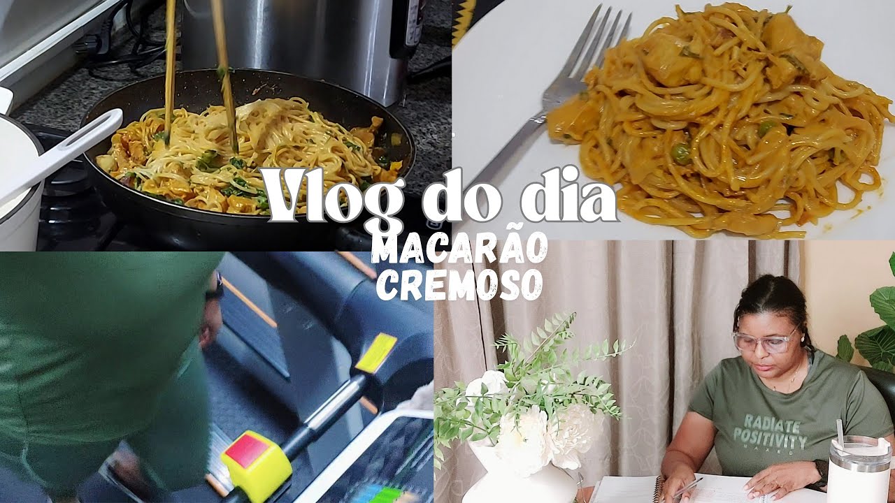 #tarefa concluída, #Macarão  cremoso, um dia comigo 