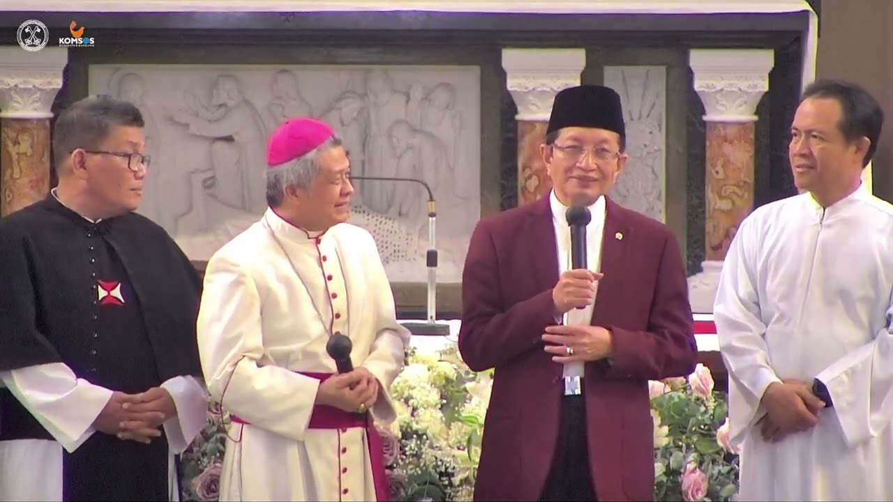 Sambutan Mentri Agama Republik Indonesia - Gereja Katedral Bandung | 1 Februari 2026