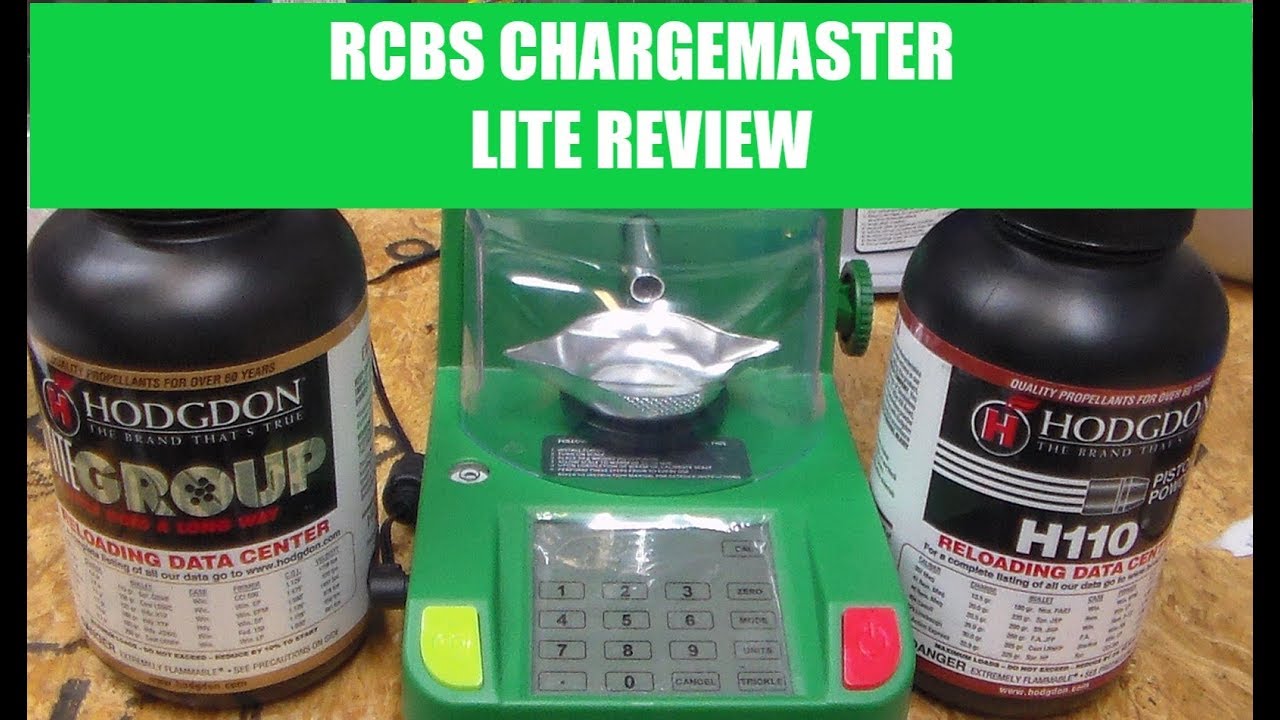 RCBS CHARGEMASTER LITE REVIEW
