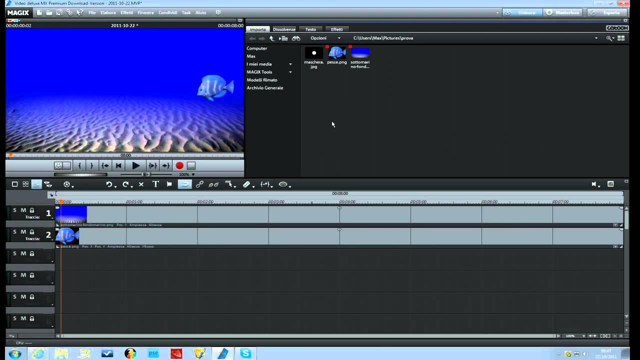 Magix Video Deluxe MX tutorial
