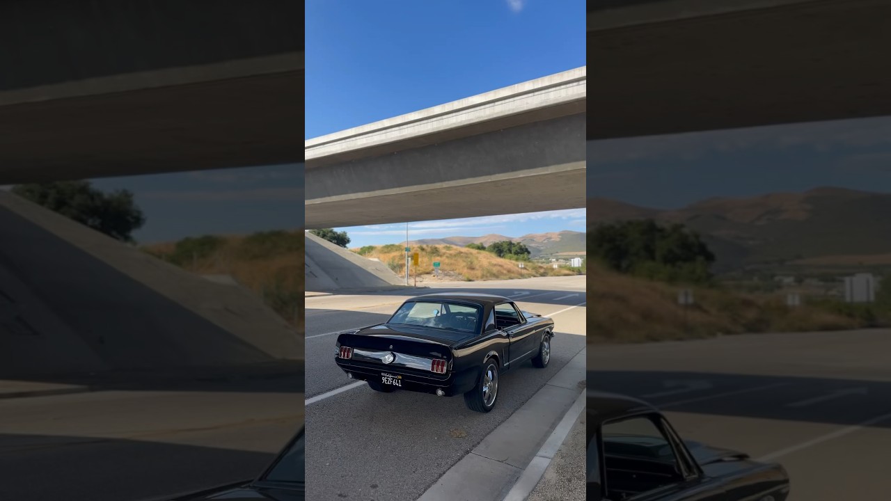 RESTOMOD 1965 FORD MUSTANG WITH 5.0 HO MOTOR! #classiccar #mustang #automobile #restomod #v8