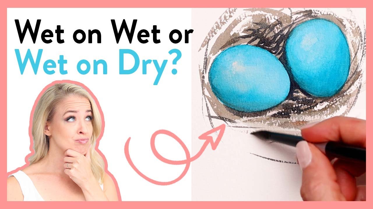 Improve your watercolor blending skills with these two techniques!