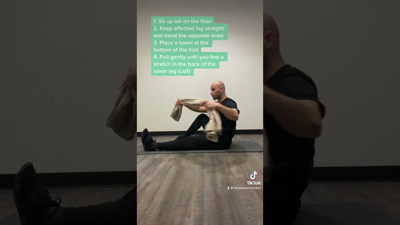 Shin splints? Try this! #chiropractor #physiotherapy #shin #shinsplints #shinsplintrelief #stretch
