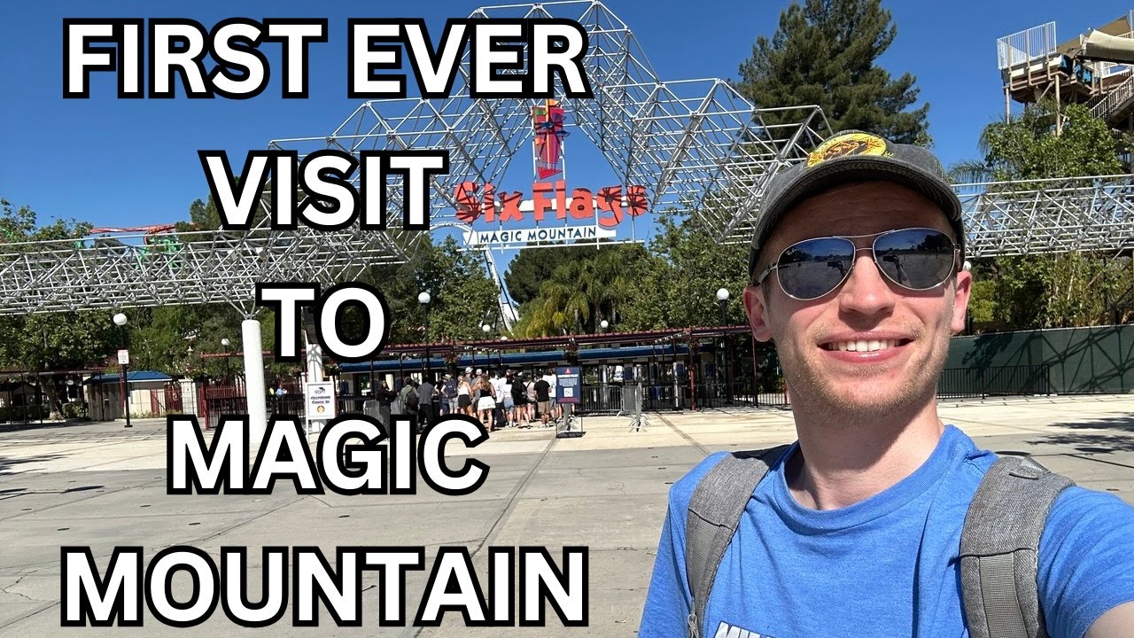 Six Flags Magic Mountain Day 1 Vlog | First Impressions of This Epic Park (May 2025)
