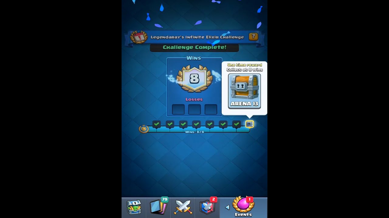 Legendaray's infinite elixir challenge best plan Clash Royale