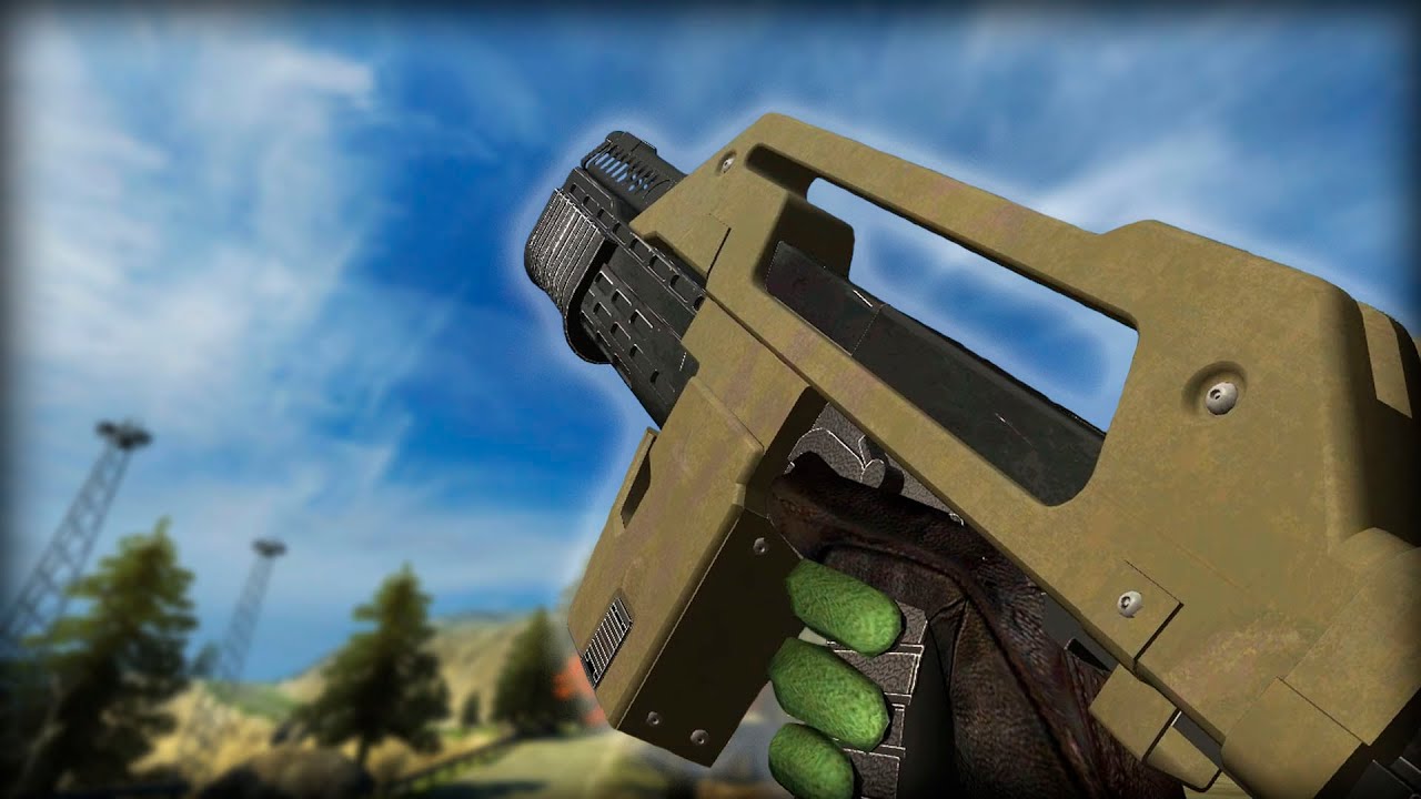 Weapons in Battlefield 2 - Acheron 2 mod