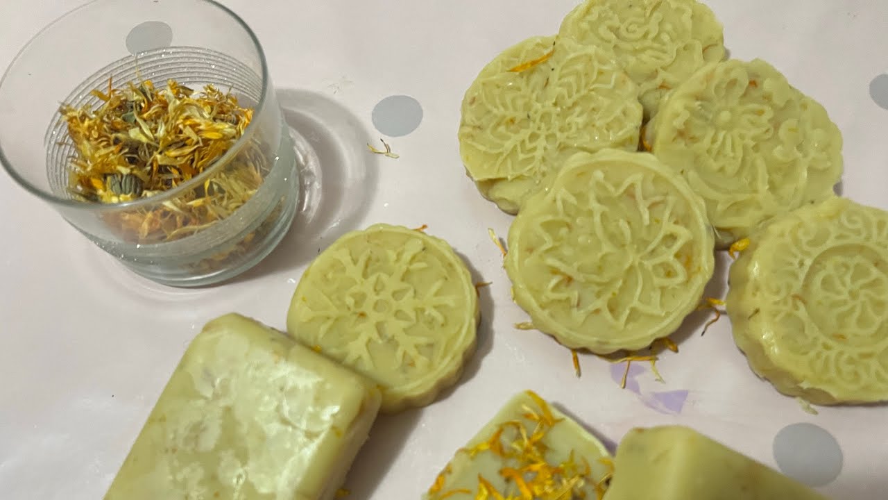 Savon au calendula  ~ صابون آذريون