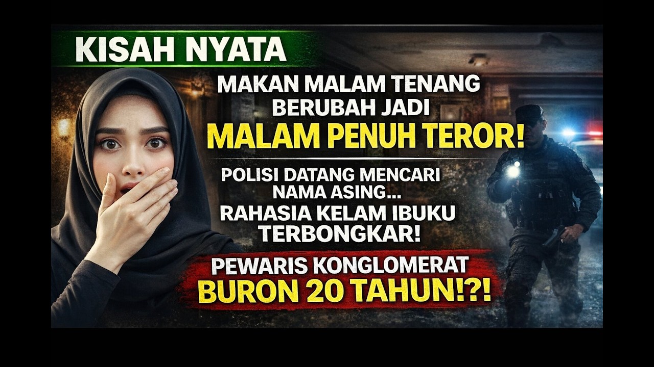 POLISI DATANG MENCARI NAMA ASING… AKU SYOK SAAT TAHU IBUKU TERNYATA BURONAN 20 TAHUN!