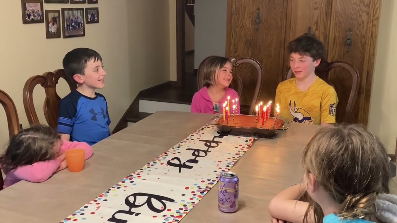 Charlotte and Ollie’s Birthday