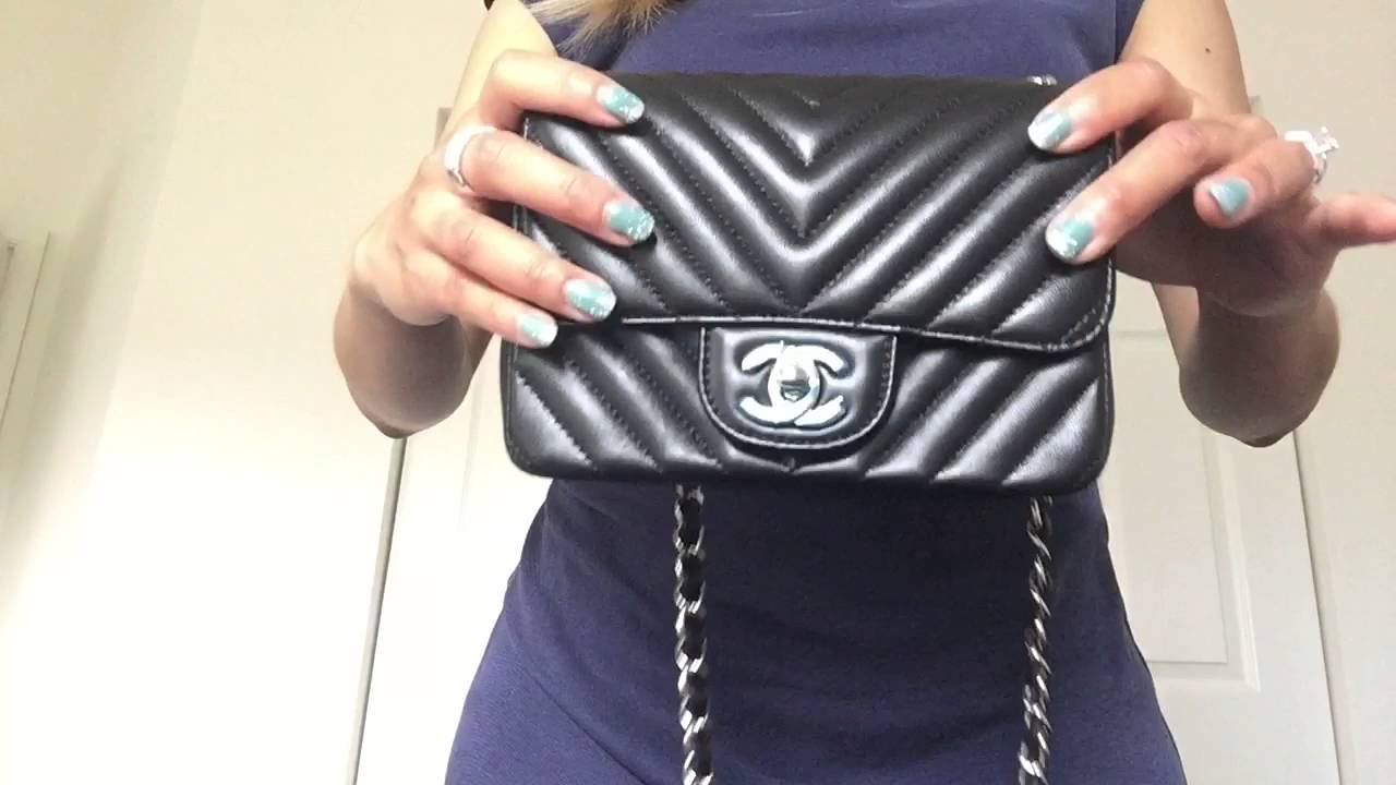 Chanel Chevron Mini Flap Bag