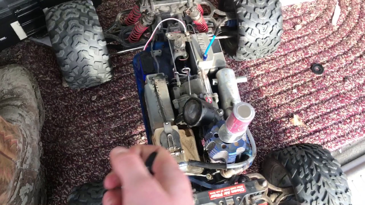 T-maxx high idle engine issue