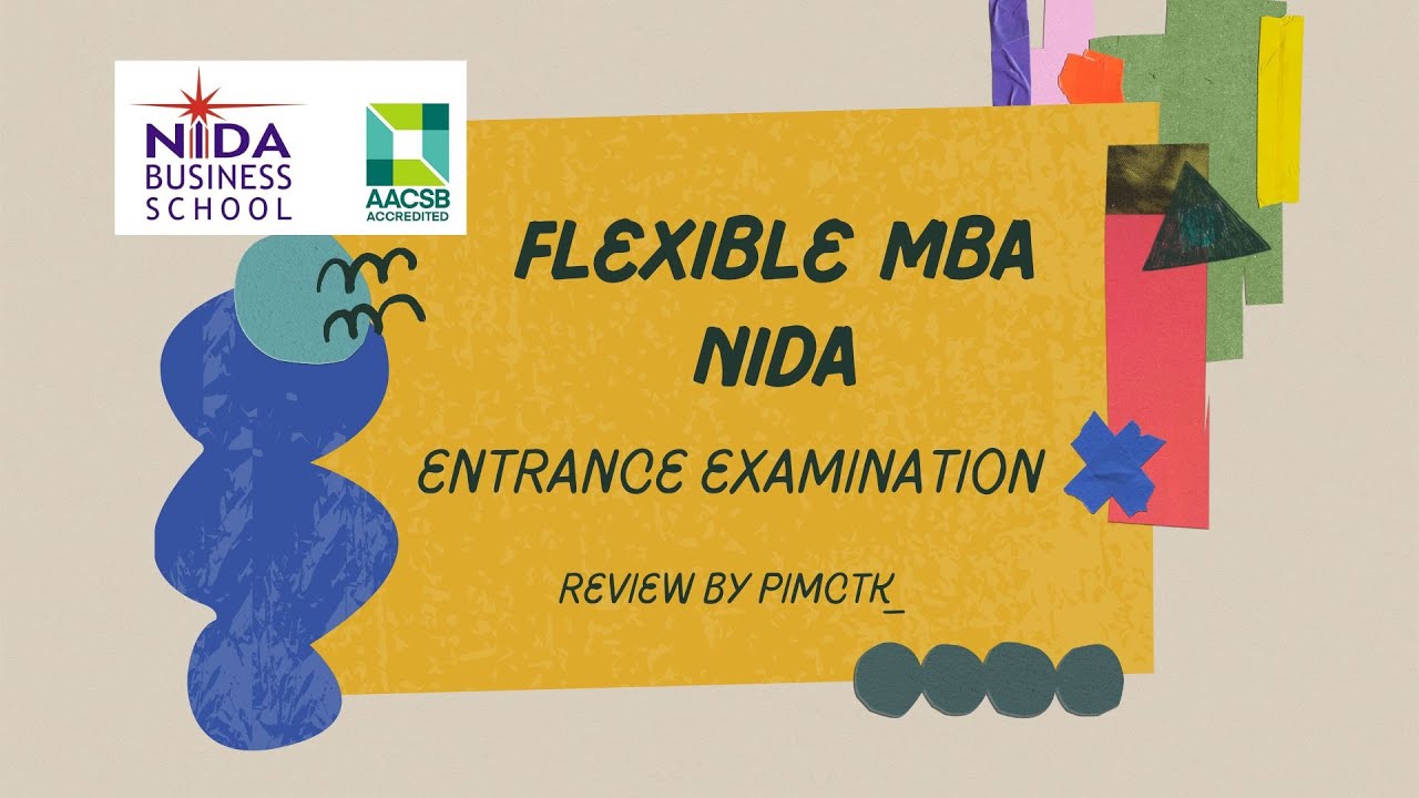 รีวิวสอบ Flex MBA NIDA  l ฉบับคนไม่จบเกียรตินิยม