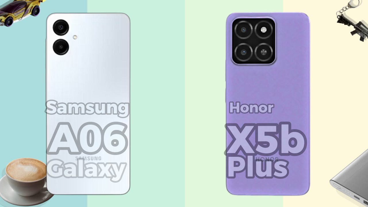 Samsung A06 vs Honor X5b Plus comparison
