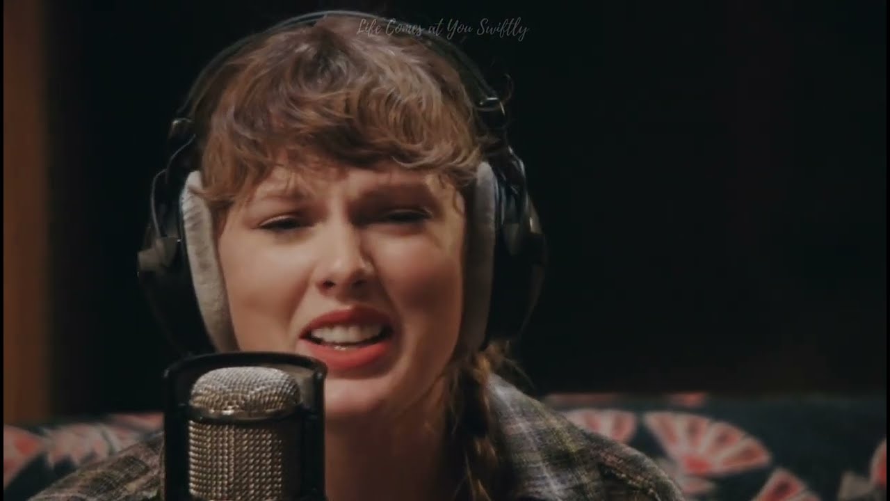 Taylor Swift - my tears ricochet (folklore: Long Pond Studio Session) HD
