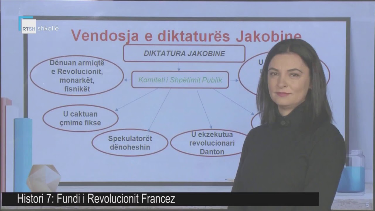 Histori 7 - Fundi i Revolucionit Francez