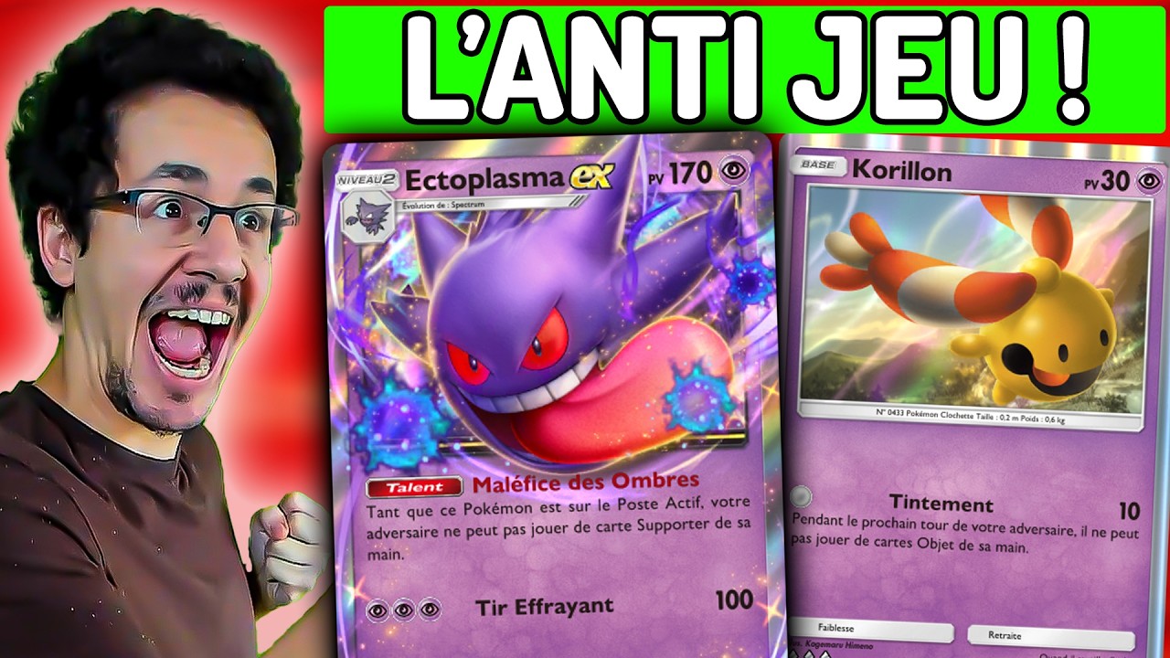 VOUS AVEZ RENDU ECTOPLSMA EX JOUABLE ?!  - Deck Pokemon pocket