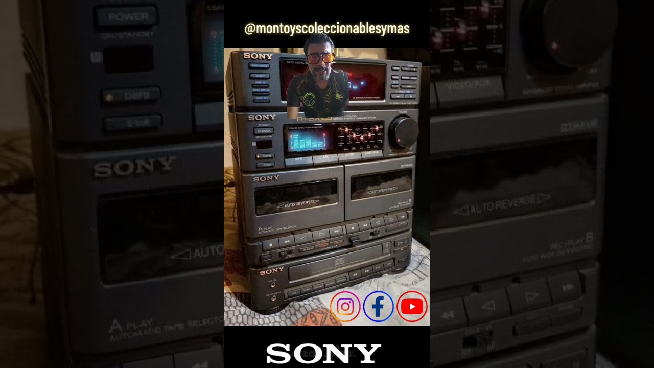 #sony #equiposdesonido #sonidonoventero #audionoventero #cosasvintage #cassettes #cancionesvintage