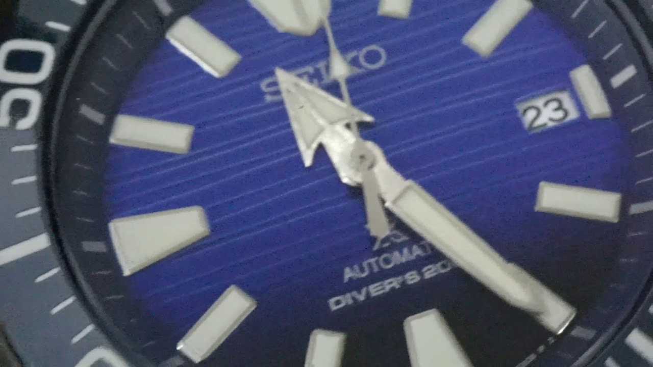 Lumed Ceramic Bezel Insert SEIKO