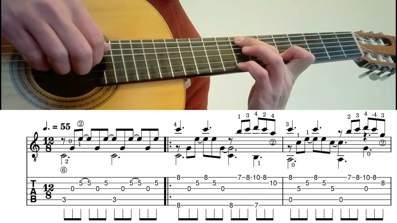 MEMORY from CATS | Andrew Lloyd Webber | classical or acoustic guitar solo