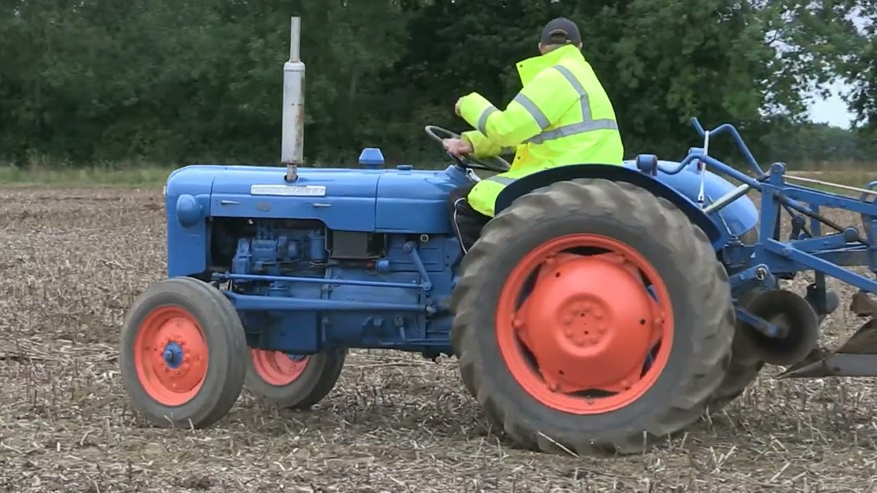 FORDSON TRACTORS AT BRAMPTON PLOUGH DAY 2015
