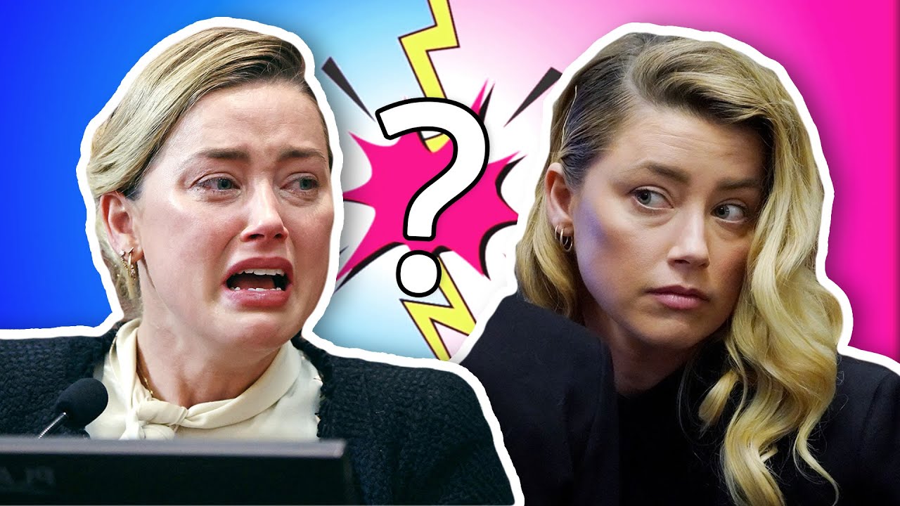 Amber Heard w sądzie - Mowa ciała i jej zachowanie