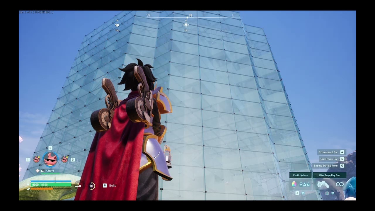 Yeah, it's just a quick stroll up to my Palworld Base. The base in question: