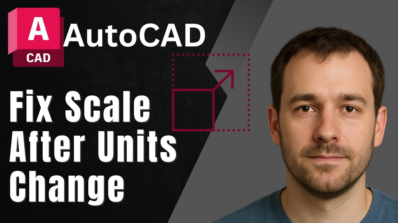 AutoCAD: как исправить масштаб чертежа после изменения единиц измерения (учебник 2025)