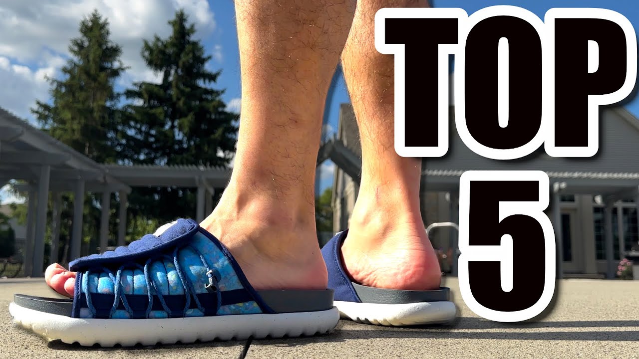 5 Best Recovery Slides / Sandals Summer 2023