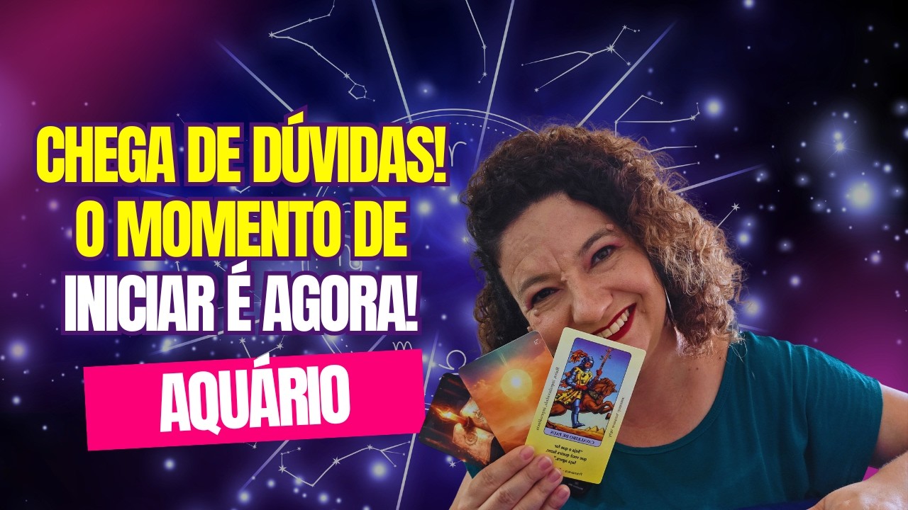 ♒AQUÁRIO: Chega de Dúvidas! O Universo diz SIM para o seu Projeto.