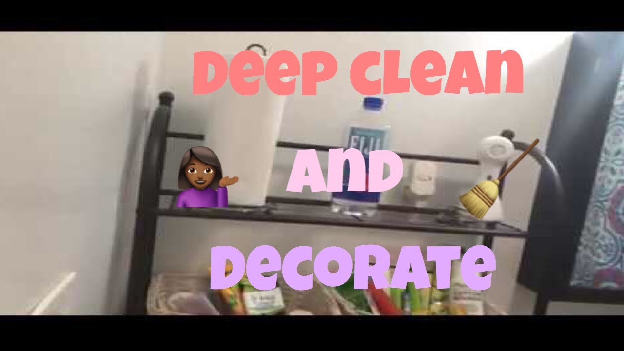 Clean With Me : Deep Cleaning My Living Spaces