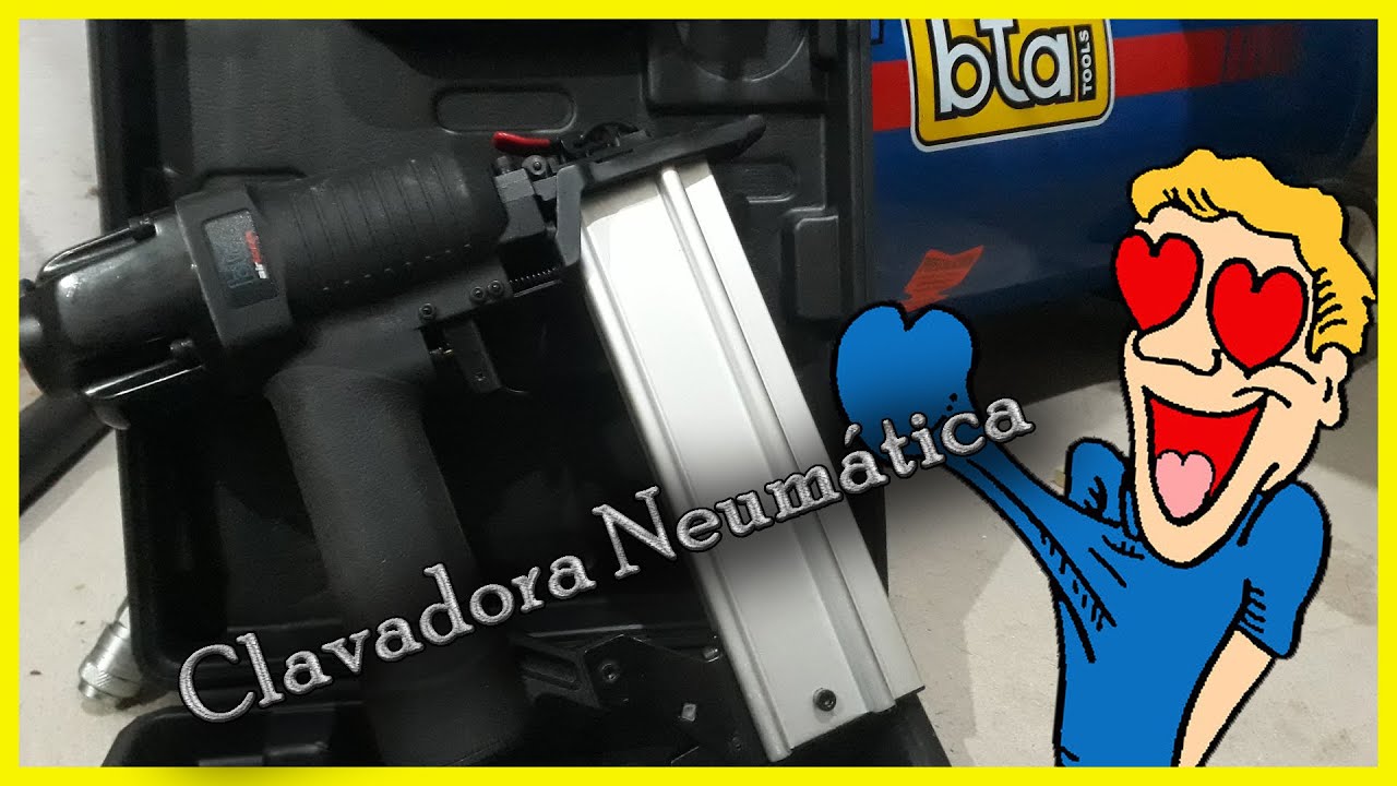 ¿Cómo usar una CLAVADORA NEUMATICA? Todos los detalles que tenes que conocer antes de comprar una #1