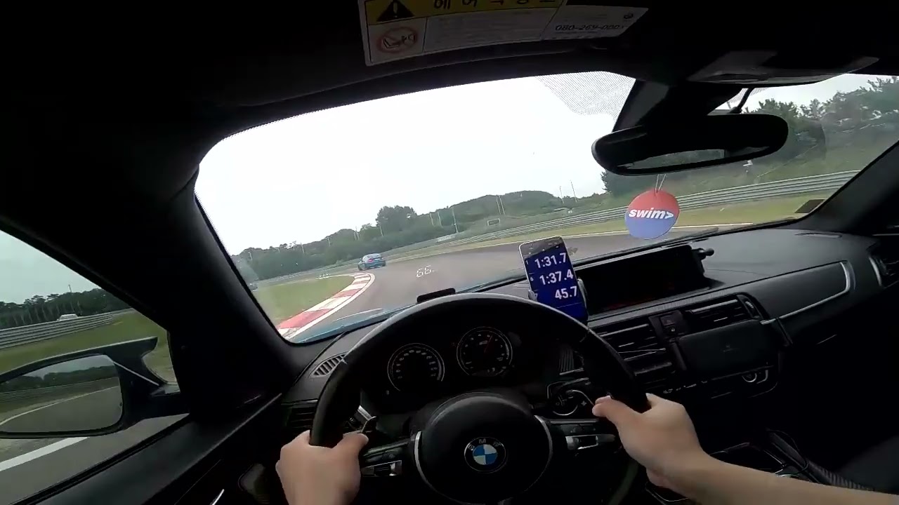 BMW 영종도 드라이빙센터 첫otd 베랩 1:30:24 M2컴페