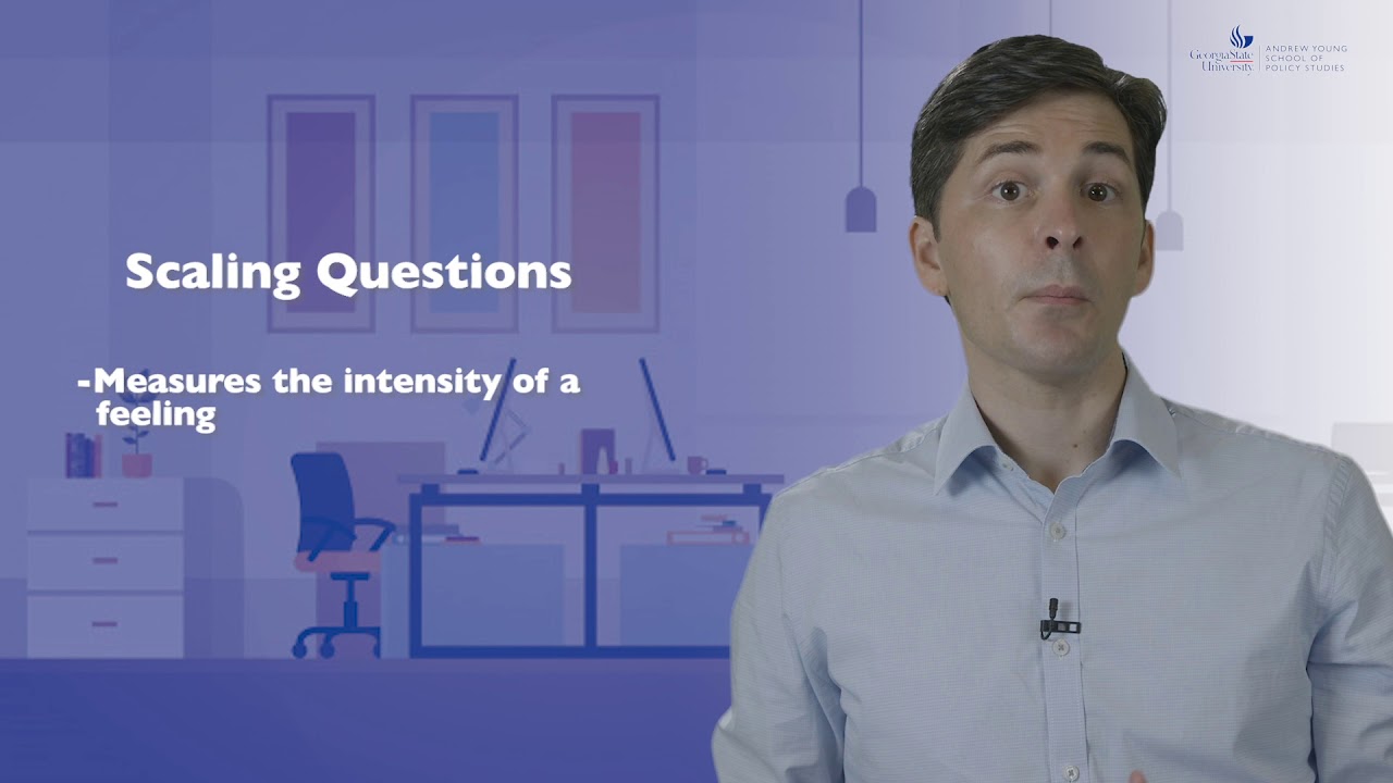 Social Work Skills & Behaviors -- Scaling Questions