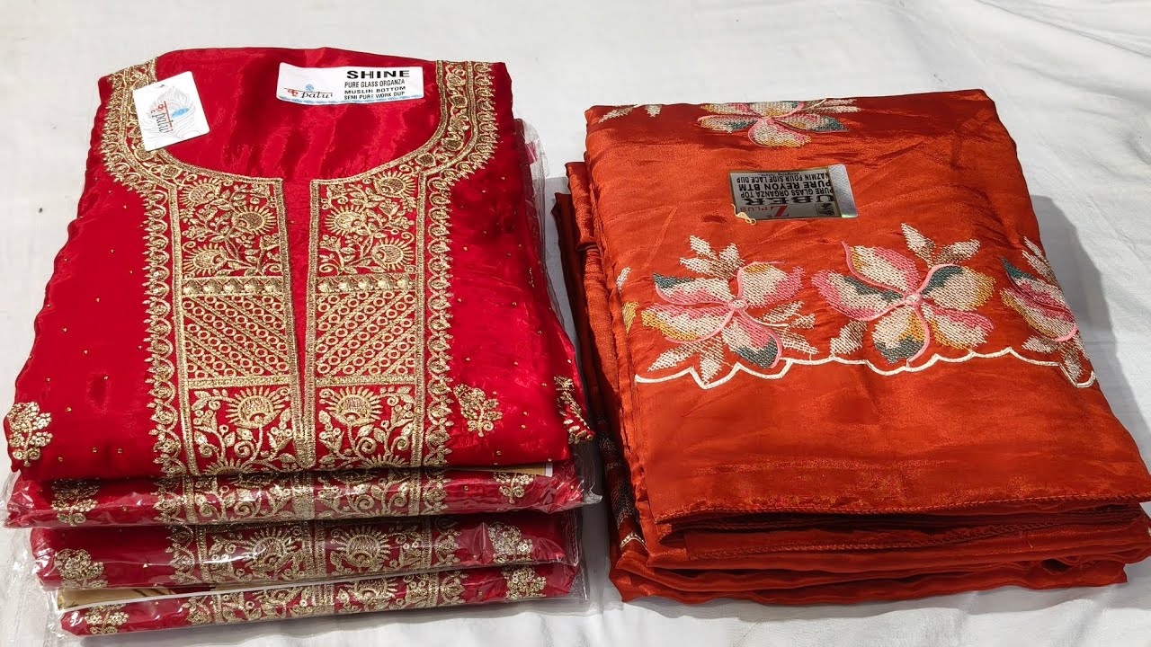 (28/9/25) Karwachauth special Red color and Rust color ki latest collection, Order no.9991846468