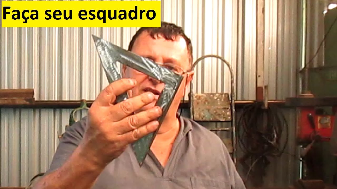 Faça o seu esquadro, fica melhor que o comprado