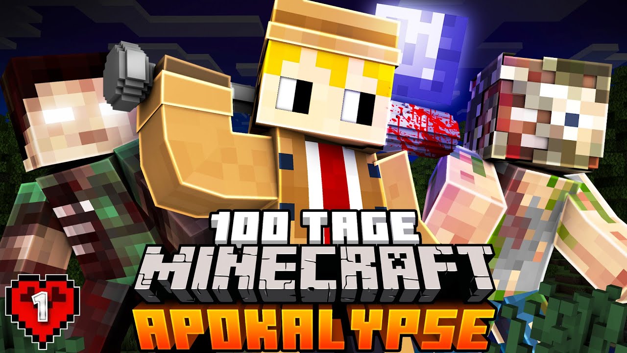Ich überlebe 100 Tage in einer Zombie Apokalypse (Teil 1)