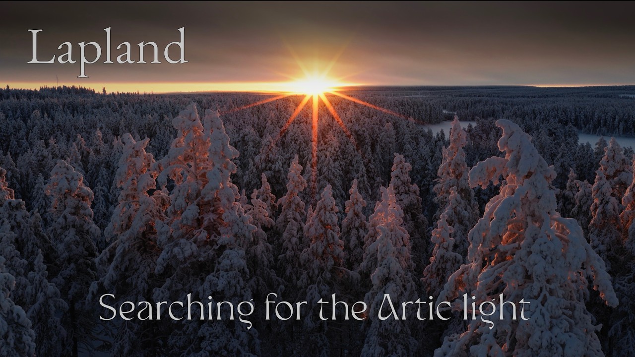 Searching for the Artic light | Lapland winter adventure | Dji Mavic 4 Pro short film