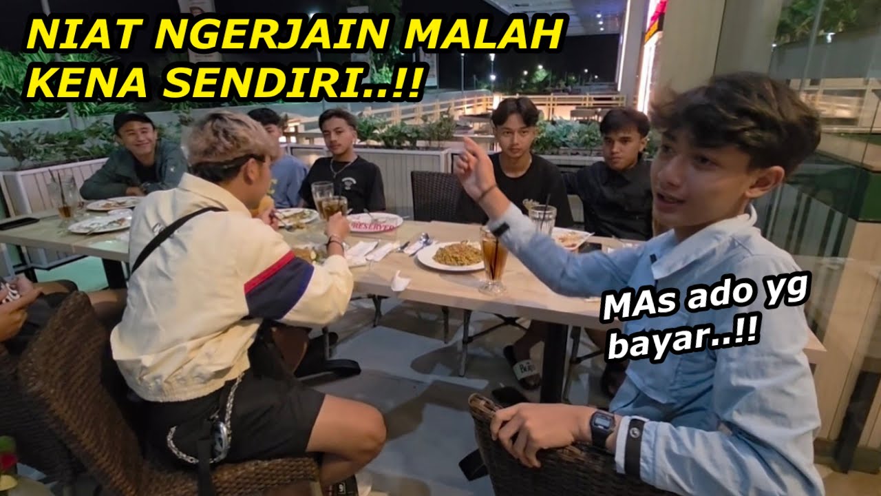 NIAT NGERJAIN ANAK ANAK MALAH KENA SENDIRI..!!