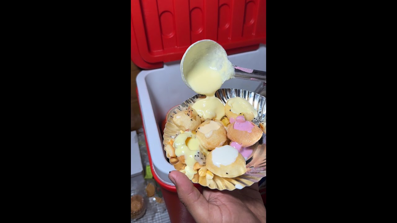 &ldquo;Fruit Gol Gappa&rdquo; 5 Star🌟 Hotel🏨 में मिलने वाला Desert अब मिलेगा आपको Street पर! #Fruit #golgappa