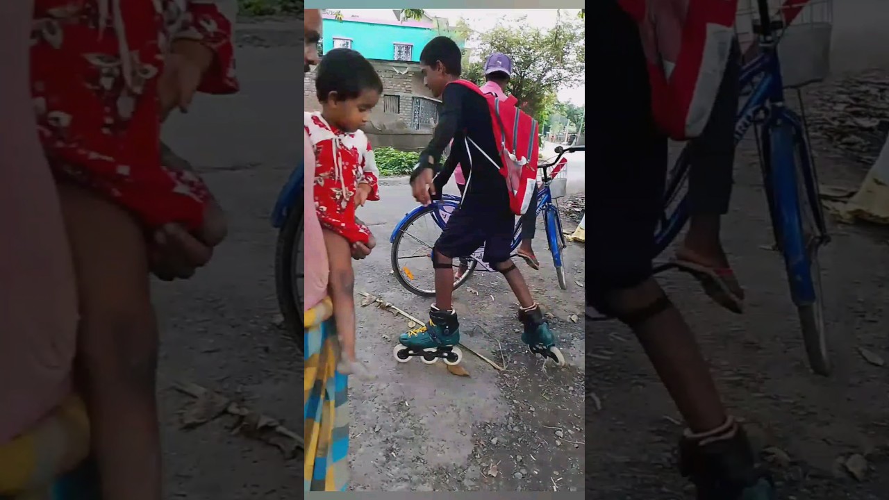 Crazy reaction🤪🤪 #skating #brotherskating #publicreaction #girlreaction #crazyreactions #girls