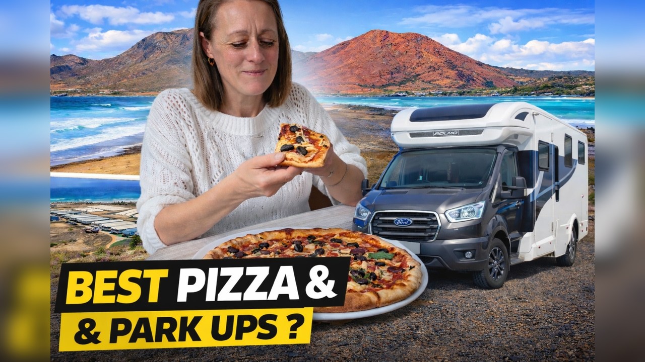 Are These the Best Lanzarote Park Ups? | Motorhome Vanlife From The UK 🇬🇧 To 🇮🇨 The Canary Islands