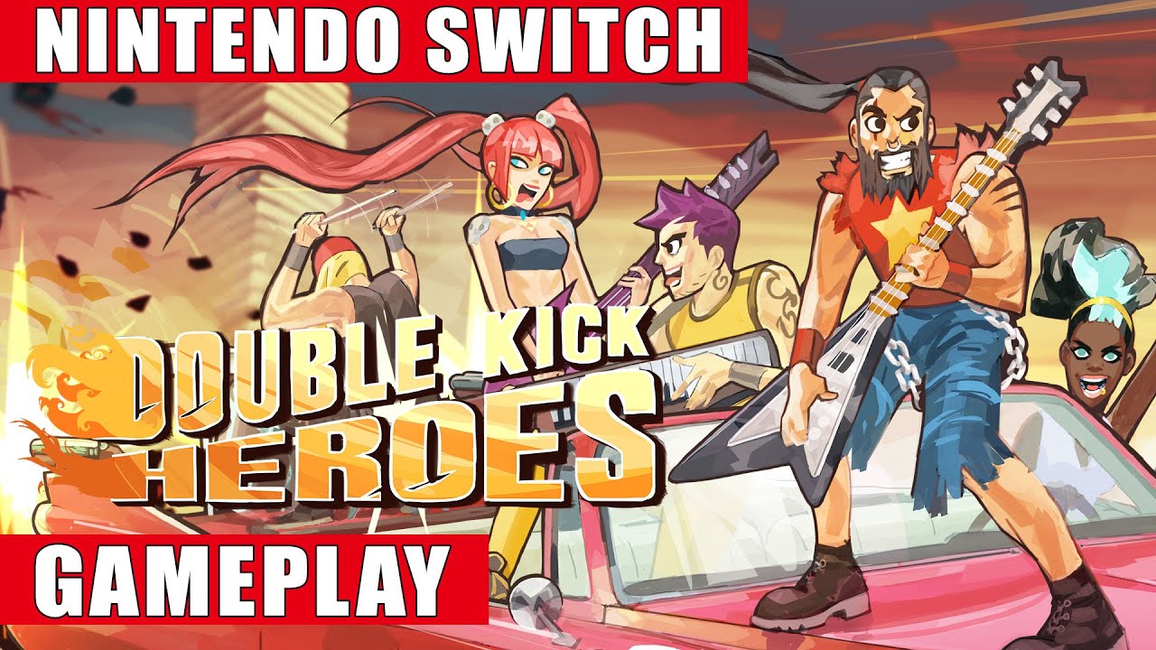 Double Kick Heroes Nintendo Switch Gameplay