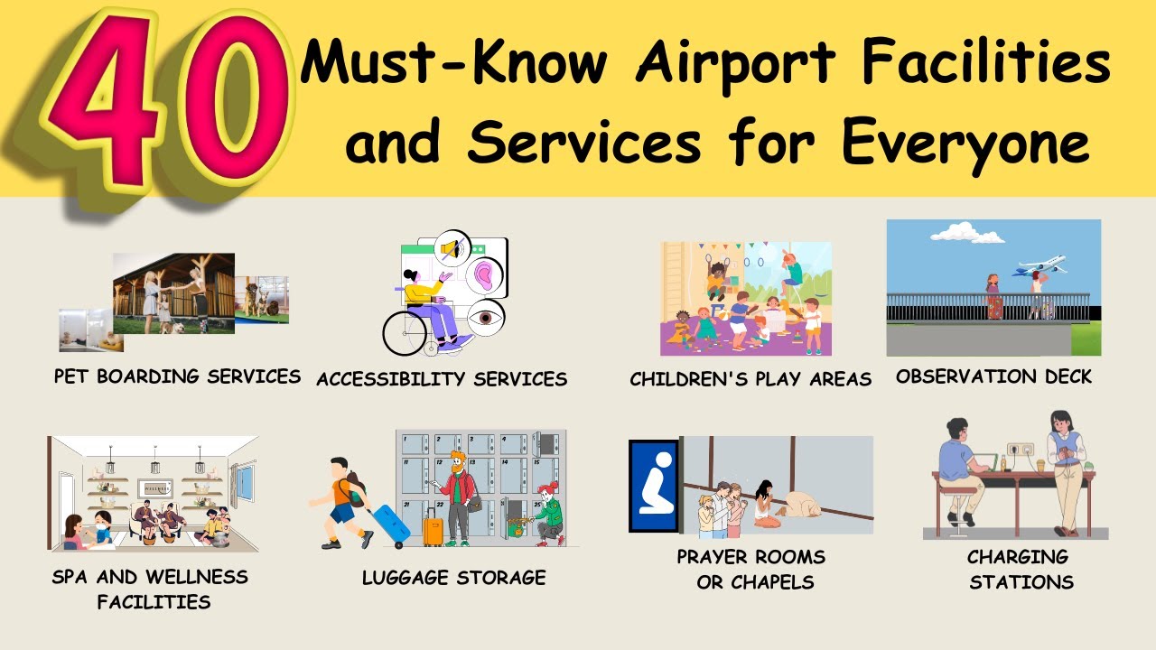 What You NEED to Know About Airport Vocabulary and Services