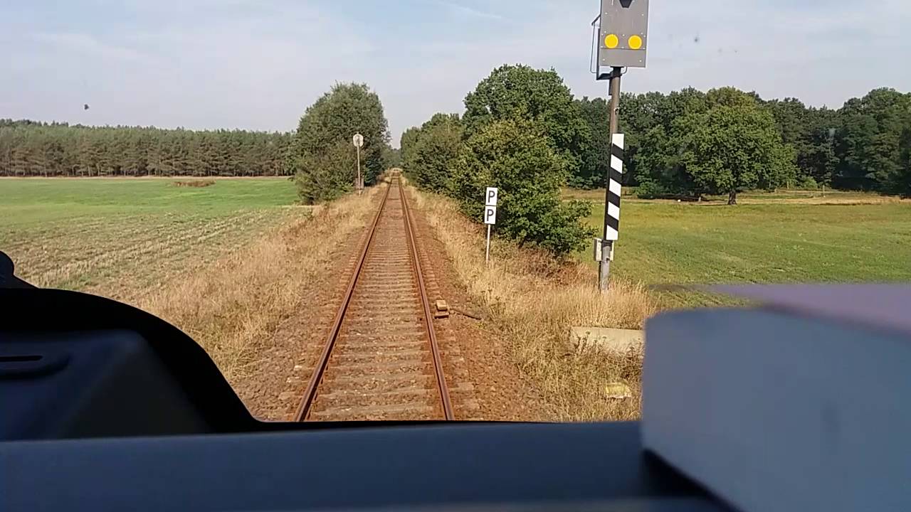 Führerstandsmitfahrt Pretzsch - Trebitz